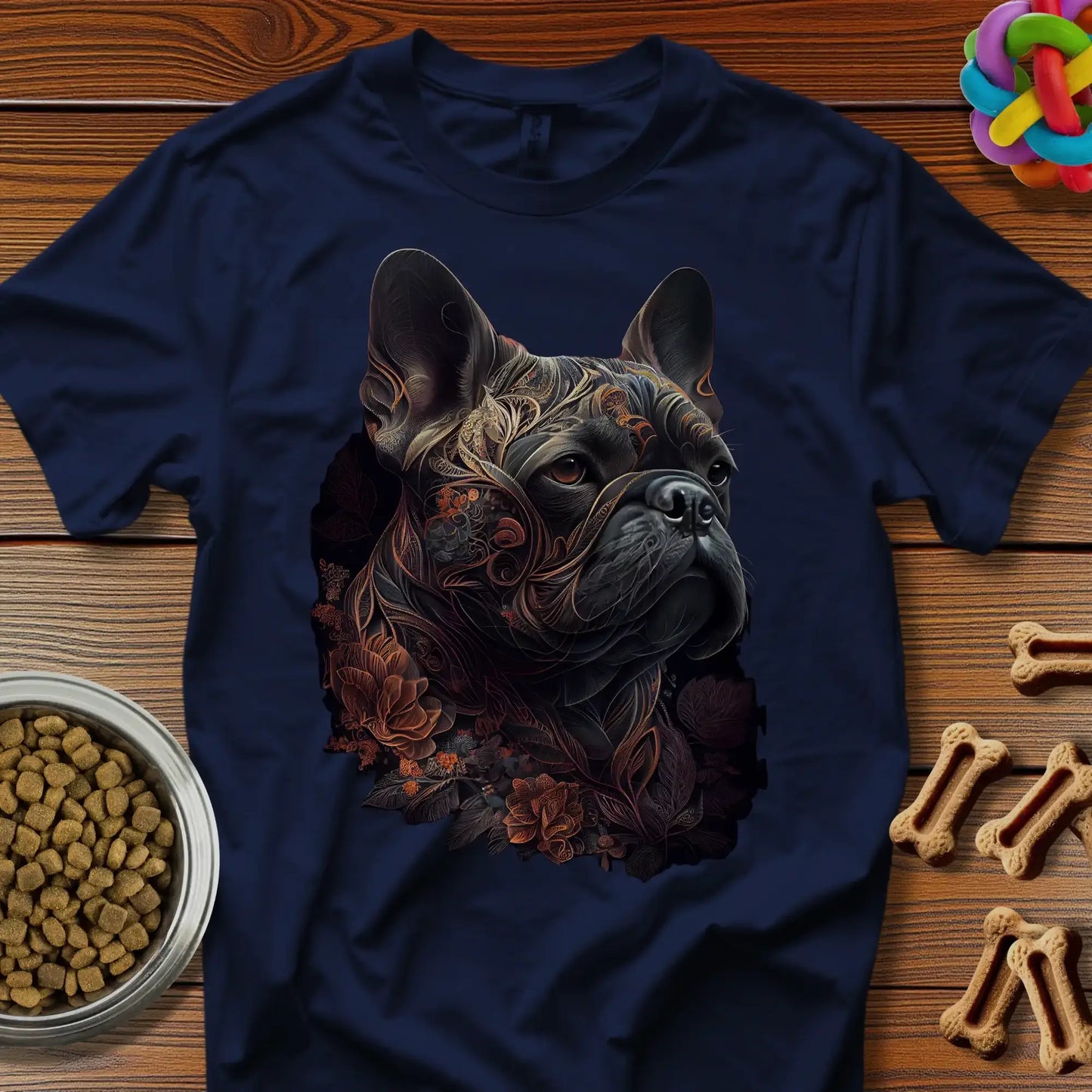 French Bulldog Art No. 1 Unisex T-Shirt — Premium