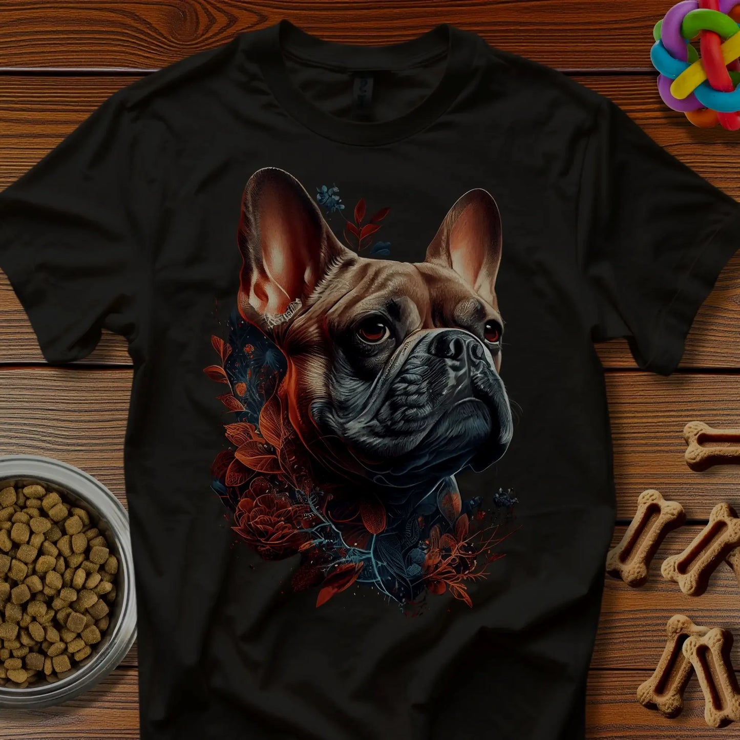 French Bulldog Art No. 3 Unisex T-Shirt — Premium