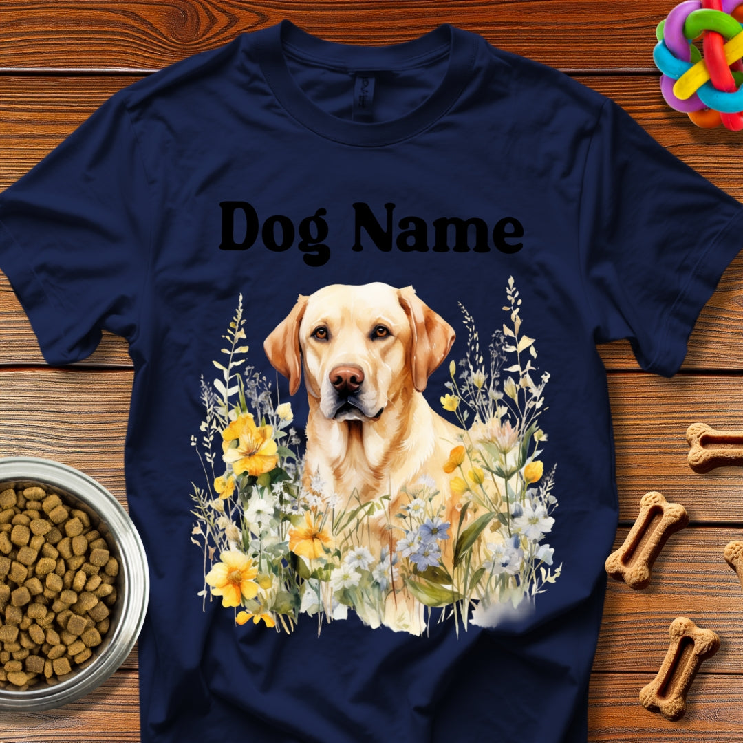 Labrador in Water Color Dog T-Shirt | Wooferface Original with Customization