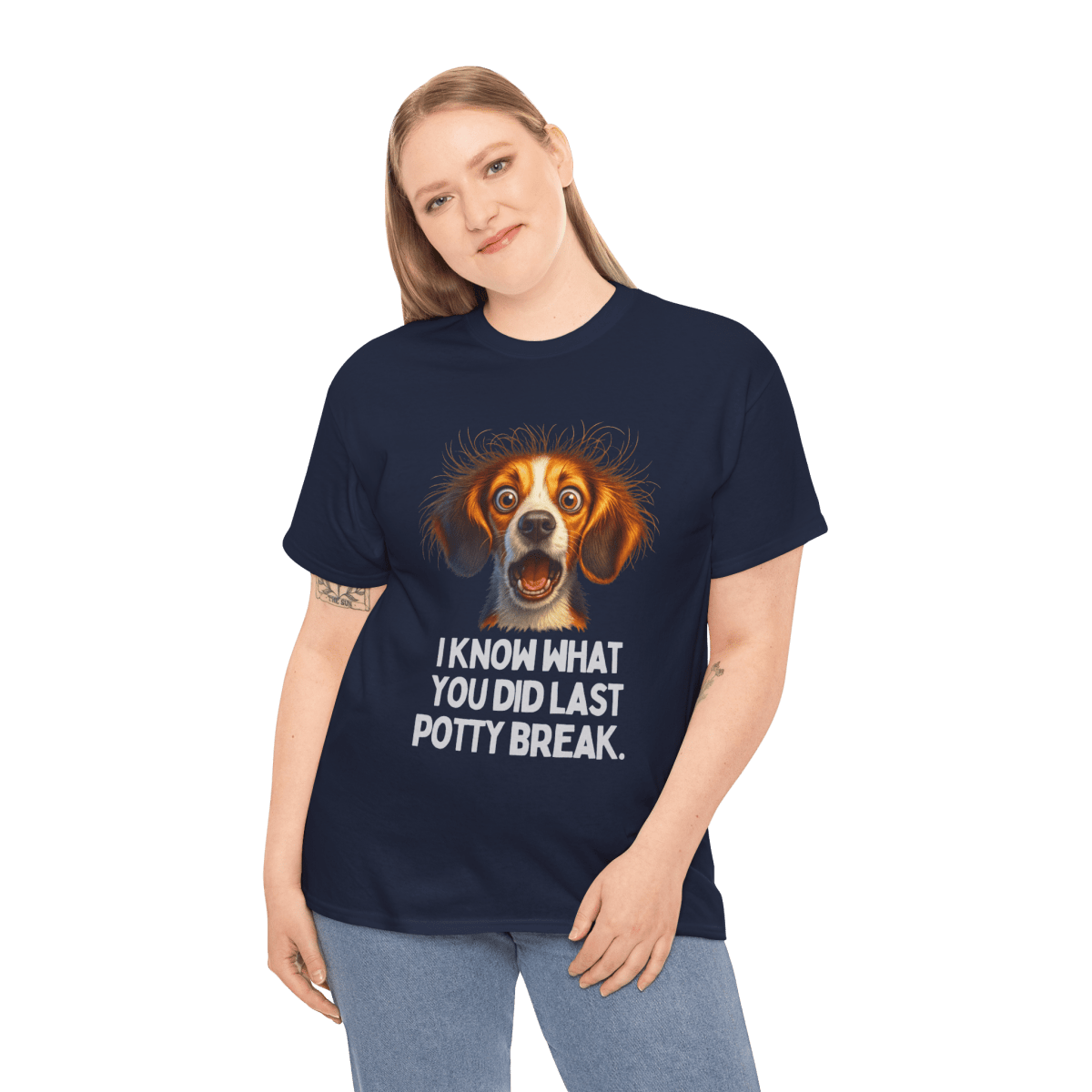 I Know What You Did Last Potty Break Tee - Wooferface