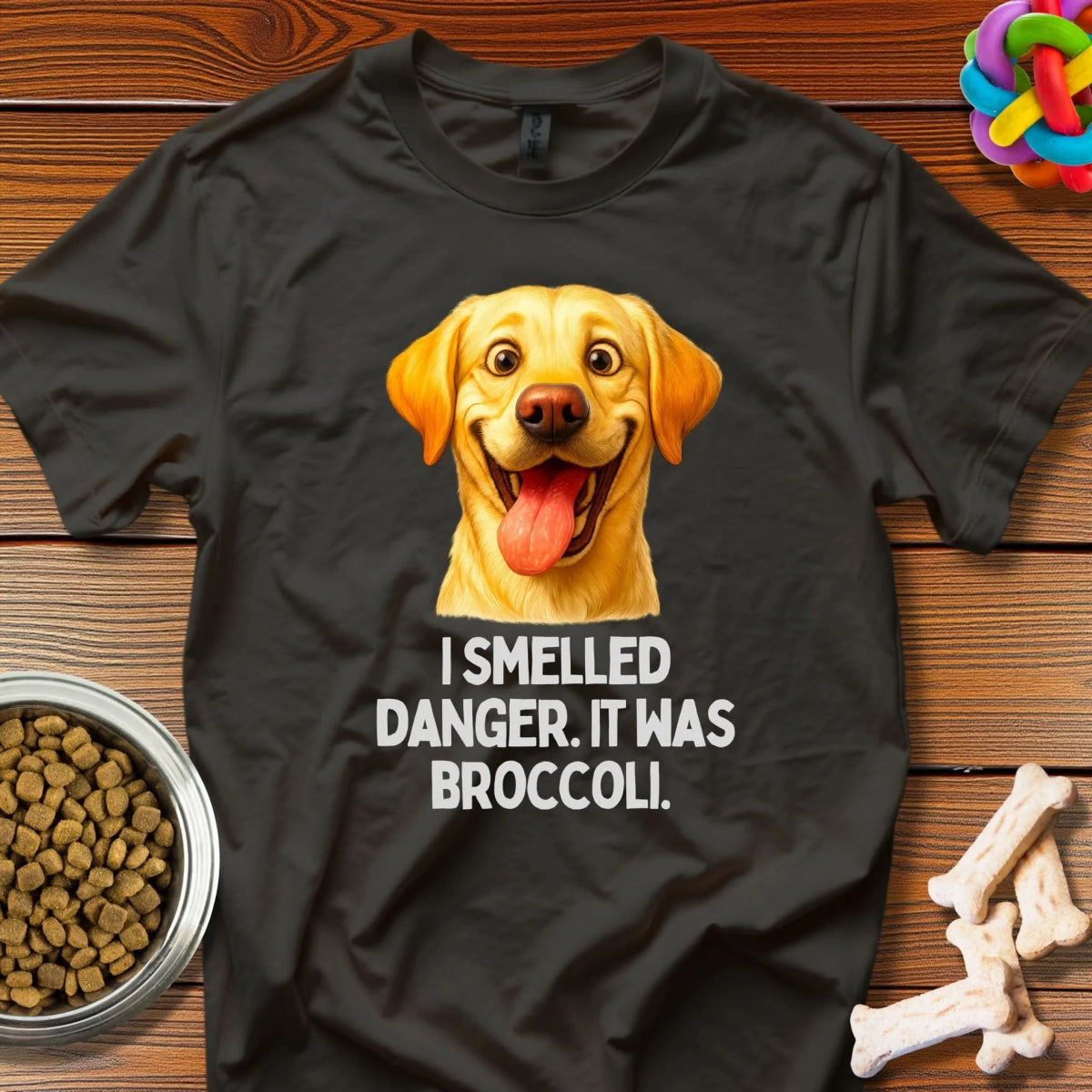 I Smelled Danger, It Was Brocolli Tee - Wooferface