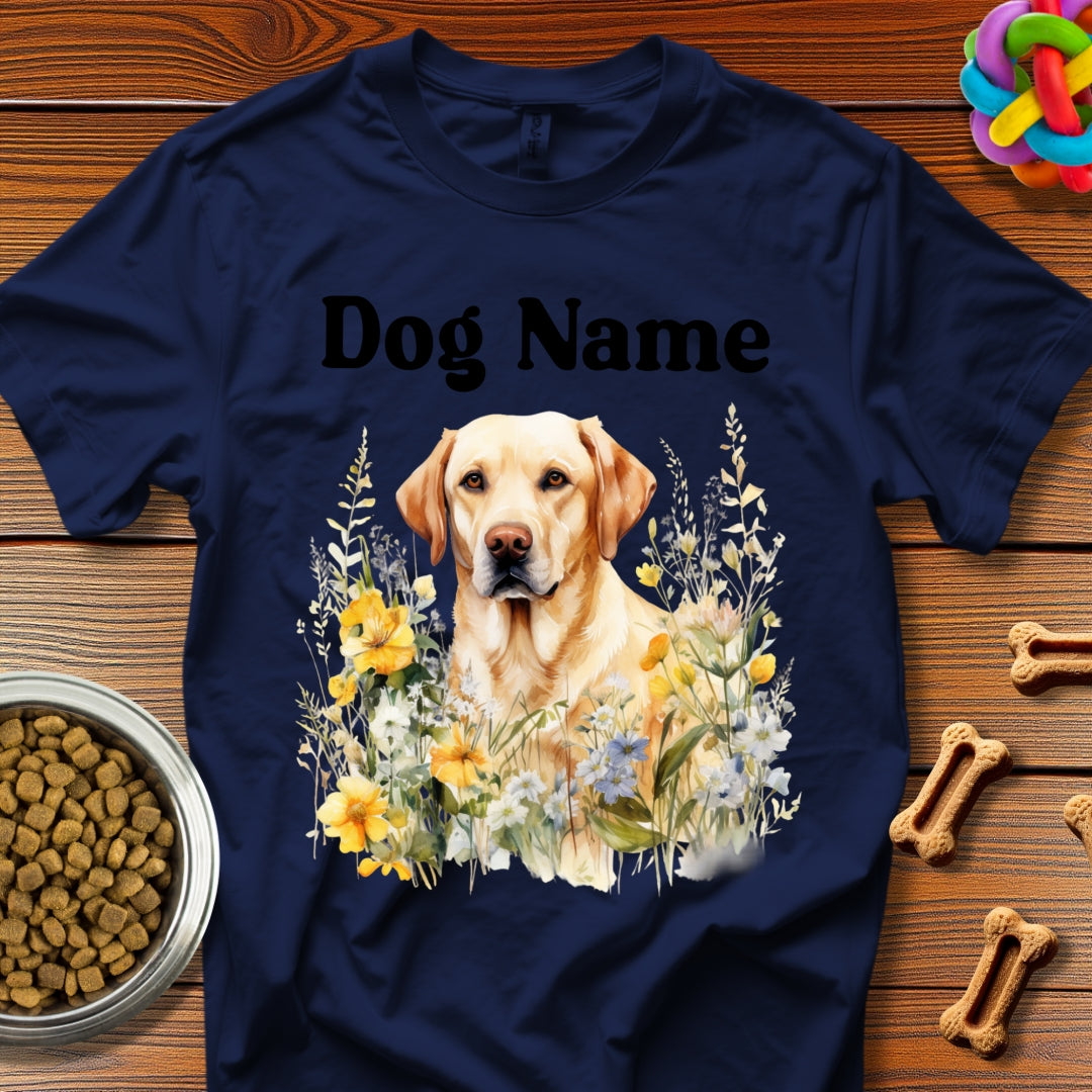 Labrador in Water Color Dog T-Shirt | Wooferface Original with Customization