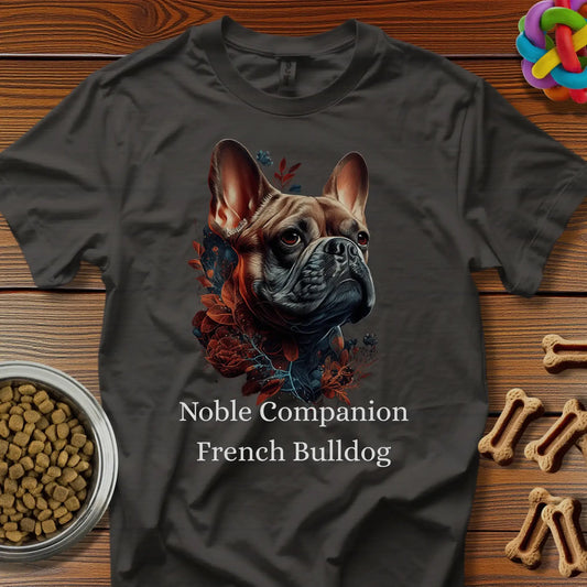 French Bulldog Art No. 3 Unisex T-Shirt — “Noble Companion”  Premium