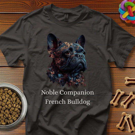French Bulldog Art No. 4 Unisex T-Shirt — “Noble Companion”  Premium