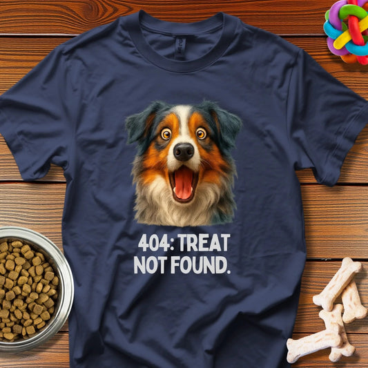 404 Error Pup: Digital Canine Comedy, Web Humor Illustration - T-Shirt - Wooferface
