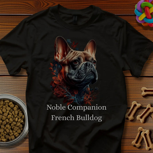 French Bulldog Art No. 3 Unisex T-Shirt — “Noble Companion”  Premium