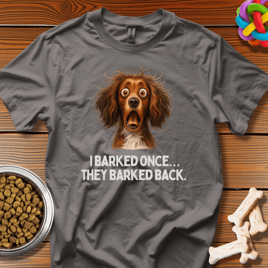 Bark Reflections: Canine Meme Humor, Viral Pet Comedy - T-Shirt - Wooferface