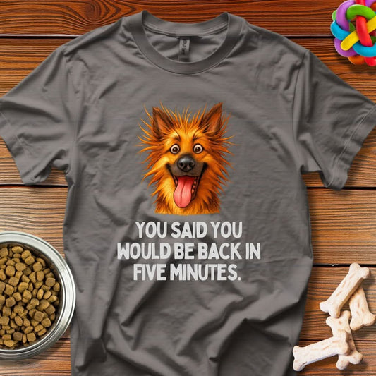 Eternity in Five Minutes – Dramatic Dog Meme Tee | Wooferface Original - Wooferface