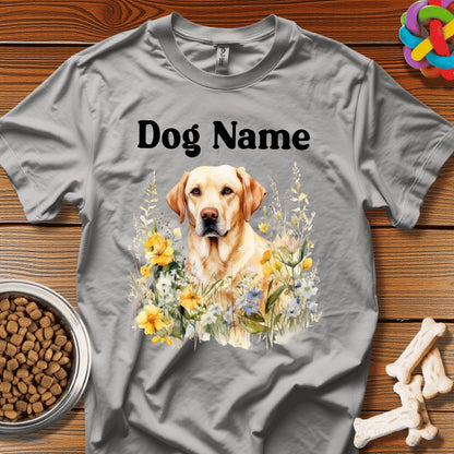 Labrador in Water Color Dog T-Shirt | Wooferface Original with Customization