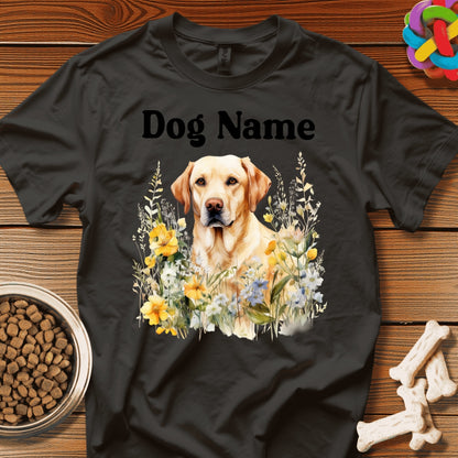 Labrador in Water Color Dog T-Shirt | Wooferface Original with Customization